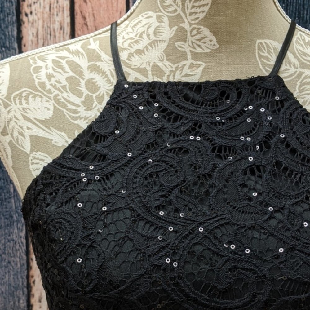 Sequin Crop Prom Separates